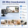 Akku Überwachungskamera Innen,Mini WLAN Kamera mit 1080P Produktbild-Vorschau 5