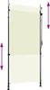 A cream-colored outdoor roller blind on a stand, shown against a white background. Náhled obrázku produktu