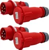 CEE-Verteilerset 16A 400V – Stecker & Kupplung für Baustrom Produktbild-Vorschau 1