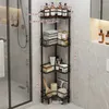 Eckregal - Aufbewahrungsständer - 4 Ebenen - Metallrahmen - Produktbild-Vorschau 4