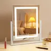 Specchio da trucco a LED ZMH con illuminazione, 25×30 cm, 3 Anteprima dell’immagine prodotto 1