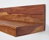 WOHNLING Wandregal MUMBAI Massiv-Holz Sheesham Holzregal Produktbild-Vorschau 10