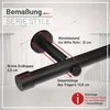 Deco-Raum Gardinenstange auf Maß Style Schwarz-matt Produktbild-Vorschau 5