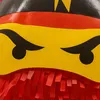 Relaxdays Pinata Ninja, mit Stab & Maske, Partypinata Produktbild-Vorschau 3