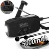 Kurbelradio Notfallradio 5000mAh Solar, AM/FM/NOAA, LED Produktbild-Vorschau 1