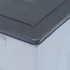 vidaXL Skrzynia ogrodowa 320 L szaro-czarna - Skrzynie Podgląd zdjęcia produktu 7