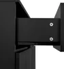 A close-up view of a black drawer partially pulled out from a piece of furniture, showing screws on the side of the drawer. Anteprima dell’immagine prodotto