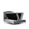 Boxspringbett Schlafzimmerbett DURMUS 160x200cm in Stoff Produktbild-Vorschau 2