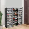 Schuhschrank 12 Fächer Schuhregal DIY Schuhschrank Produktbild-Vorschau 2