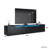 Mobile TV SONNI nero lucido 160 x 35 x 30 cm Dotato di Anteprima dell’immagine prodotto 3