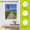 ARTland Poster Der Weg zum Meer Größe: 45x60 cm Produktbild-Vorschau 2