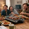 FIMEI Elektrischer Tischgrill 1800W, Antihaftbeschichtung, Produktbild-Vorschau 3