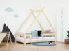 Kinderhausbett TAHUKA in Tipi-Form mit Sicherheitsbarriere Produktbild-Vorschau 16
