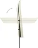 vidaXL Parasol z aluminiowym drążkiem 180x110 cm Piaskowa Podgląd zdjęcia produktu 11