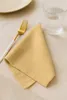 Musselin-Servietten Beige 45x45 cm – weiche Tischservietten Produktbild-Vorschau 2