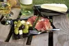 Einweg-Fingerfood Teller aus Plastik, rechteckig, Schwarz, Produktbild-Vorschau 3