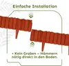 GARDENIX Bordure de parterre 2,3 m aspect bois, bordure de Voir les images du produit 6