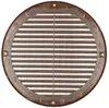 KOTARBAU® Lüftungsgitter Rund ⌀  200 mm Braun mit Produktbild-Vorschau 7