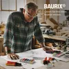 BAURIX® Crimpzange inkl. 300 Stück Flachsteckhülsen Set I Produktbild-Vorschau 8