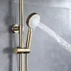 zlatý sprchový systém OihPaw s 3funkční ruční sprchou, 20cm Náhled obrázku produktu 10