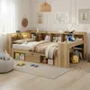 Flieks Jugendbett 90x200cm mit Schreibtisch, Kinderbett mit Produktbild-Vorschau 2