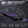 Diagram showing the adjustable features of a gaming chair. Produktbild-Vorschau