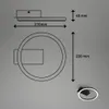 Plafonnier LED moderne 210x200x45mm rond 5W 500lm 3000K Voir les images du produit 6