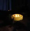 com-four® 2x LED-Licht für Halloween - gelbes Produktbild-Vorschau 3