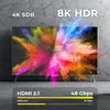 deleyCON 8K HDMI 2.1 Kabel 7,5m - für TV, Monitor, PS4, Produktbild-Vorschau 5
