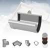 RAINWAY S Regenrinnen System (Rinnenverbindungsschale grau) Produktbild-Vorschau 1