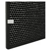 A close-up, angled view of an air purifier filter with a honeycomb pattern. Produktbild-Vorschau