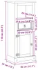 vidaXL Koupelnová skříňka  45x33x110 cm borovicový masiv Náhled obrázku produktu 8
