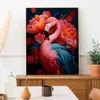 Oh Art! – Malen nach Zahlen Set Flamingo – 40x50cm, mit Produktbild-Vorschau 2