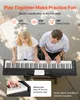 VEVOR Pianoforte digitale pesato, 88 tasti completamente Anteprima dell’immagine prodotto 4