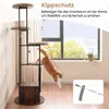 COSTWAY Katzenbaum 183cm, Kratzbaum mit 4 Plattformen, Produktbild-Vorschau 8
