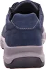 The back view of a blue sneaker. Produktbild-Vorschau