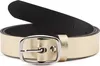 Ceinture pour femme Merry Style en cuir D41 (dorée, 95 cm Voir les images du produit 1