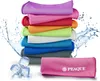 Mikrofaser Kühlhandtuch in Pink - kühlendes Handtuch für Produktbild-Vorschau 1