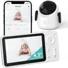 4.3" Babyphone mit Kamera,  WLAN 2MP Video Babyfon mit App, Produktbild-Vorschau 2