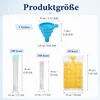 Wiederverwendbare Eisbeutel mit Trichter, Eis am Stiel Produktbild-Vorschau 2
