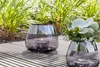 Fink BELLA, Teelichthalter, Glas, Silberfolie, grau, Produktbild-Vorschau 8