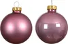 Weihnachtskugeln Glas 8cm 6 Stück - Vintagerosa Produktbild-Vorschau 1