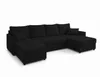 AX LIVING Ecksofas groß Dolceo 287 cm – Sofa schwarz mit Produktbild-Vorschau 2