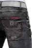 Cipo & Baxx Herren Slim Fit Jeans Stonewashed CD533 Grey Produktbild-Vorschau 8