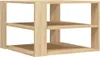 vidaXL Konferenční stolek Sonoma dub 58x58x40 cm materiál Náhled obrázku produktu 1