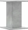 vidaXL Stojan na rastliny 2 ks Betónová sivá 30x30x40 cm Náhľad obrázku produktu 5