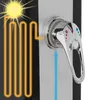 ML-Design Solardusche 40L 217cm eckig mit Fußdusche und Produktbild-Vorschau 4