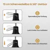 Armstuhl mit Kopfstütze Kippbar, Hydraulikpumpe 360° Produktbild-Vorschau 5
