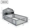 Flieks Kinderbett Hausbett 90x200cm mit Lattenrost, Produktbild-Vorschau 7