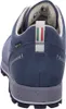Close-up rear view of a blue hiking shoe. Produktbild-Vorschau